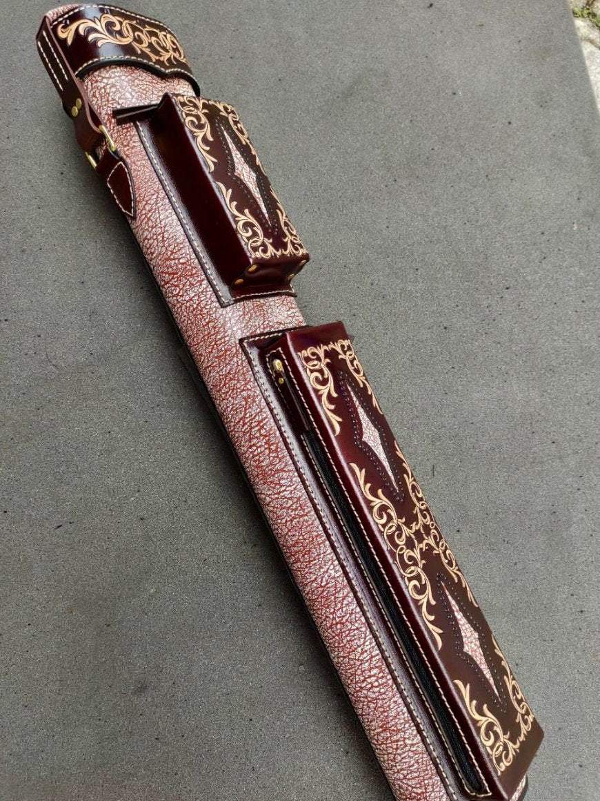 Stratta Single Tone Leather Cue Case