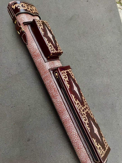 Stratta Single Tone Leather Cue Case