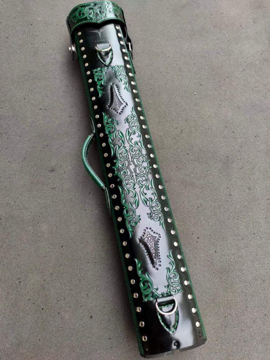 Stratta Single Tone Leather Cue Case