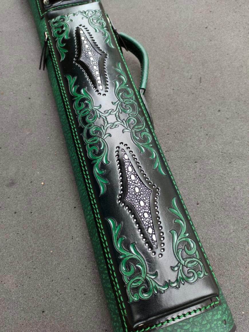 Stratta Single Tone Leather Cue Case