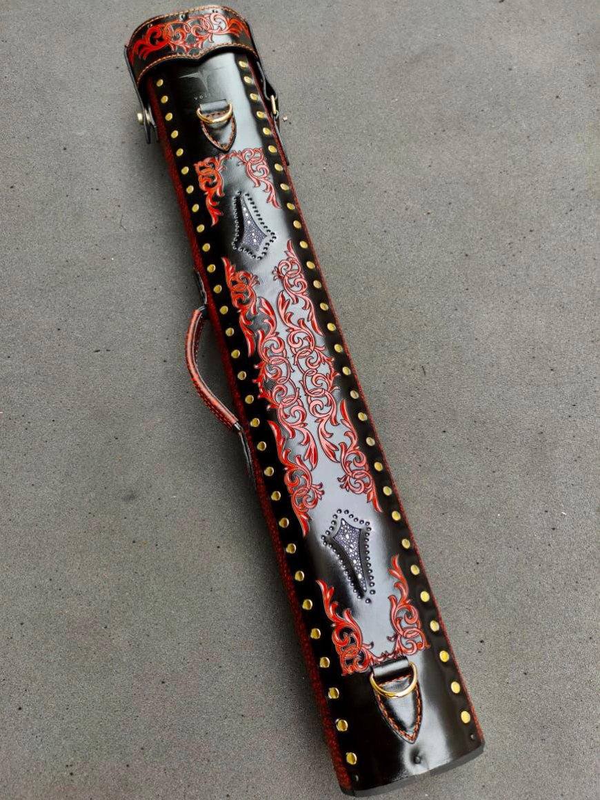 Stratta Single Tone Leather Cue Case