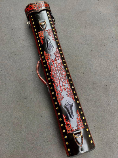 Stratta Single Tone Leather Cue Case