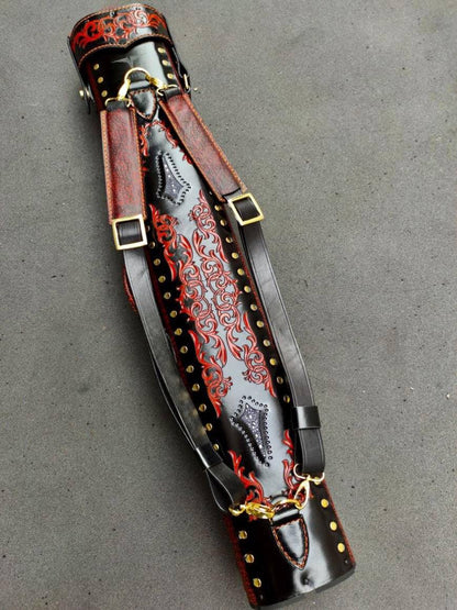 Stratta Single Tone Leather Cue Case