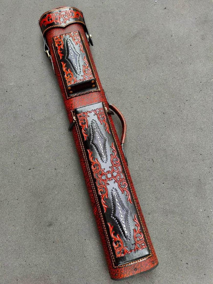 Stratta Single Tone Leather Cue Case