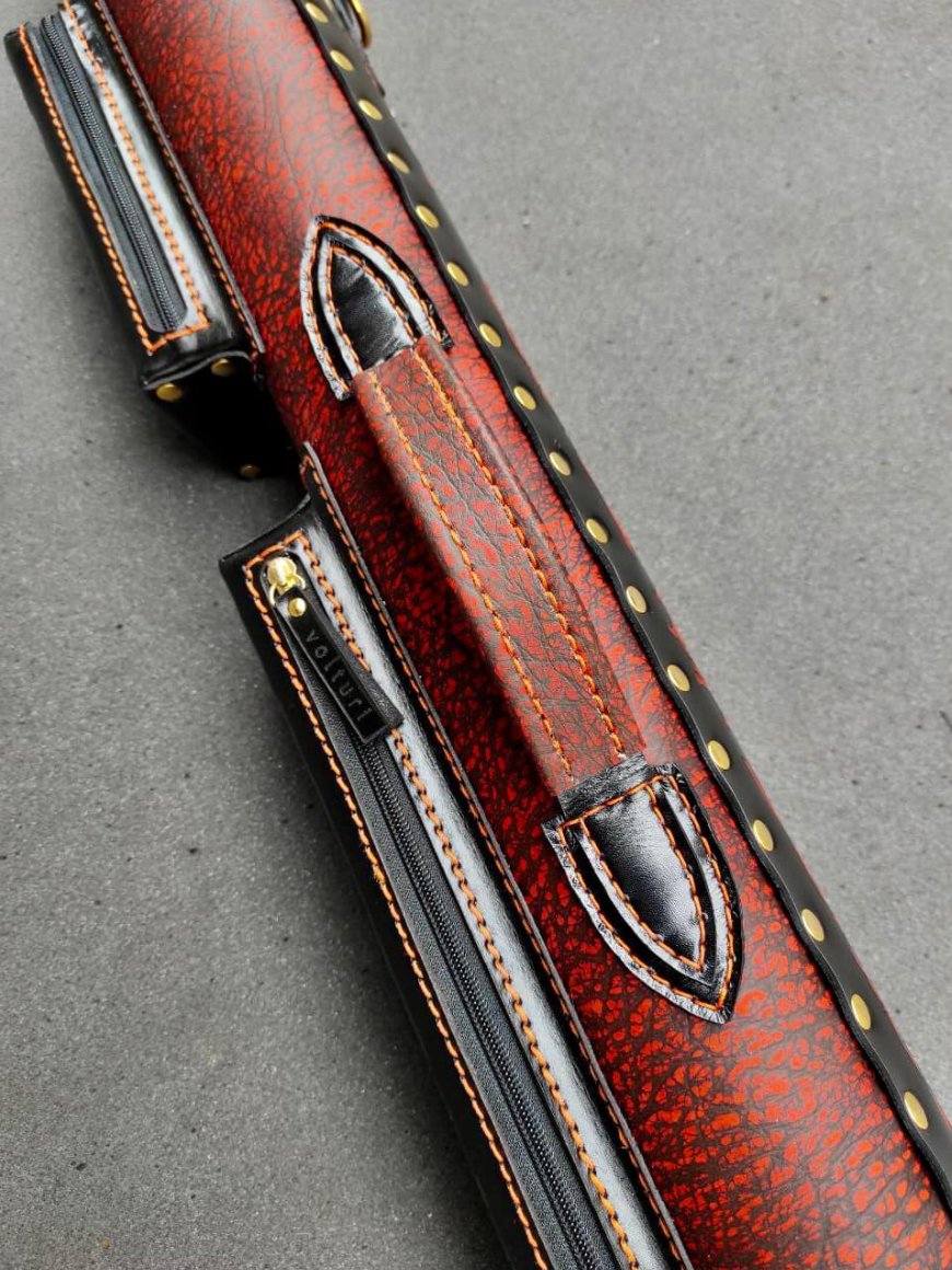Stratta Single Tone Leather Cue Case
