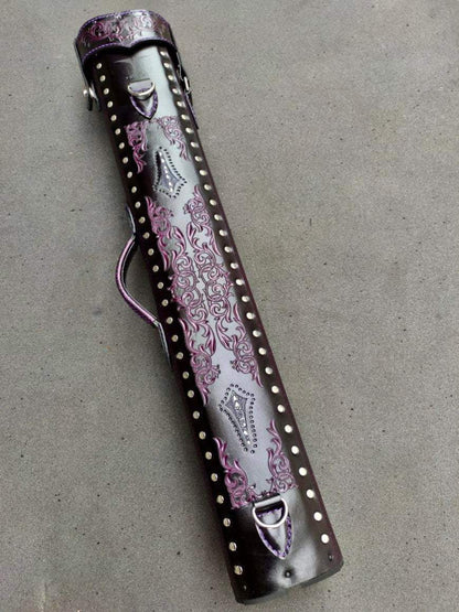 Stratta Single Tone Leather Cue Case