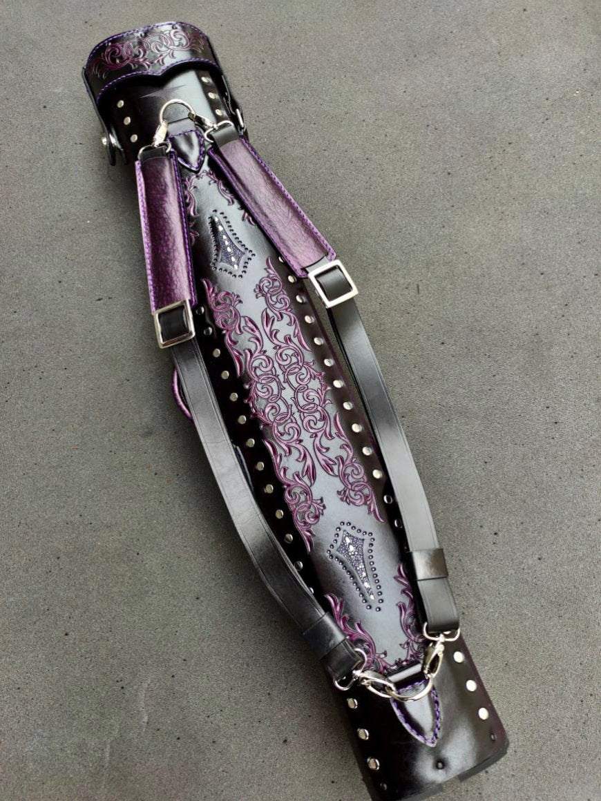 Stratta Single Tone Leather Cue Case