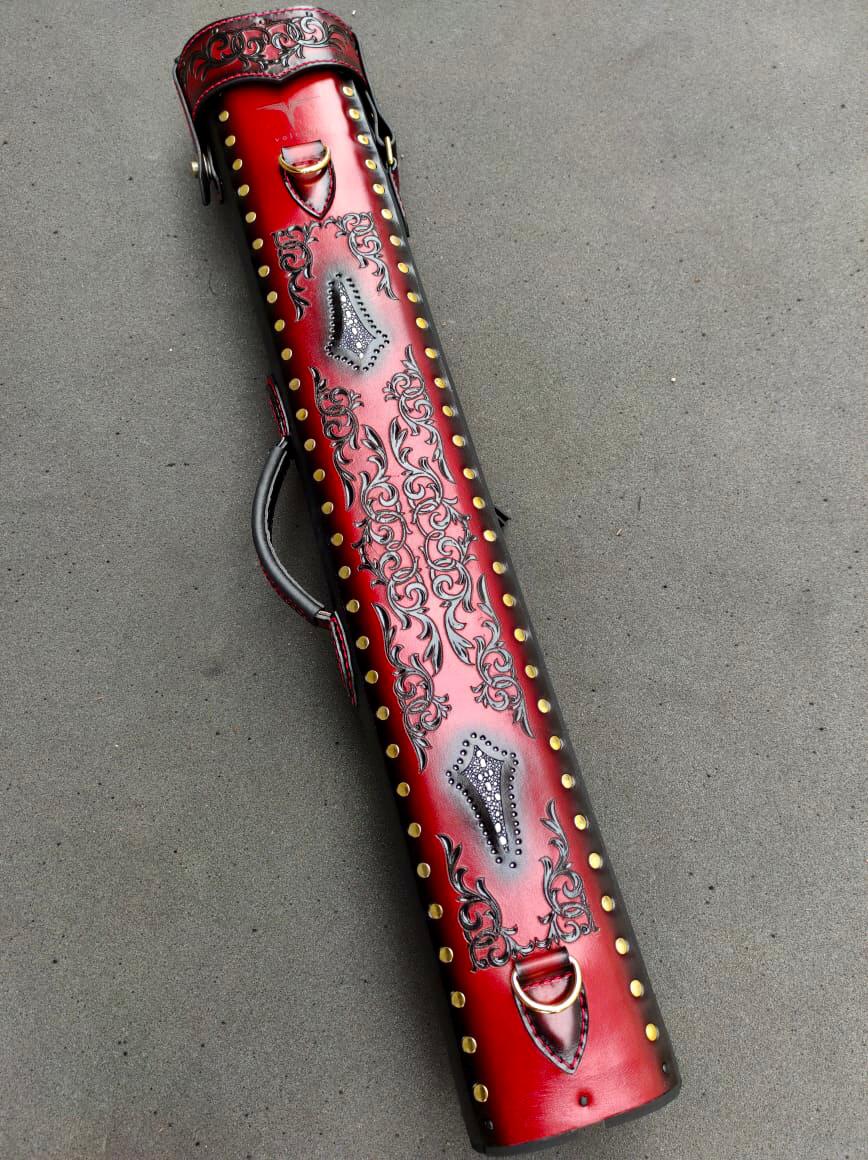 Stratta Dual Tone Leather Cue Case
