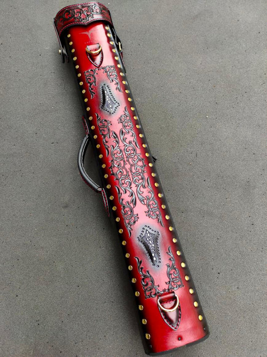 Stratta Dual Tone Leather Cue Case
