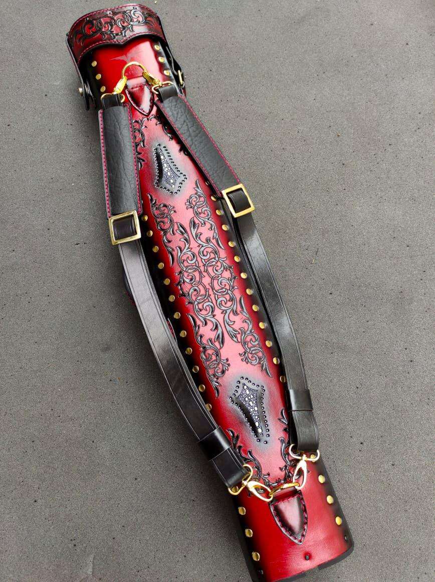 Stratta Dual Tone Leather Cue Case
