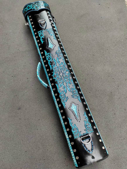 Stratta Single Tone Leather Cue Case