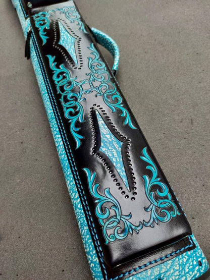 Stratta Single Tone Leather Cue Case