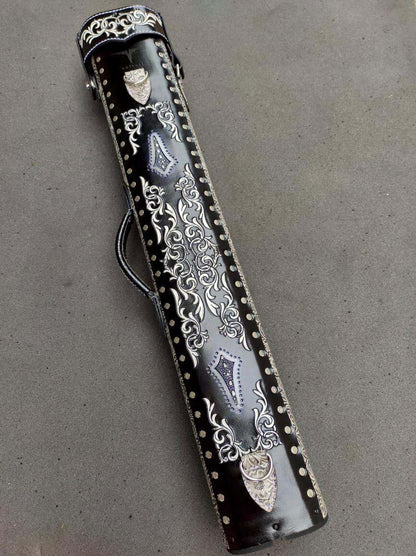 Stratta Dual Tone Leather Cue Case