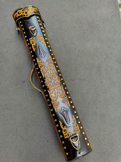 Stratta Single Tone Leather Cue Case