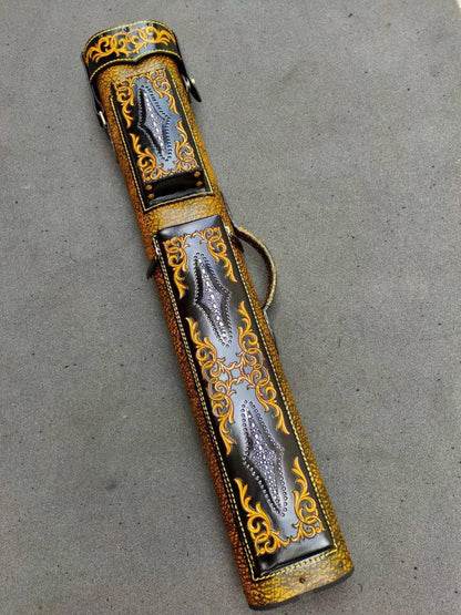 Stratta Single Tone Leather Cue Case