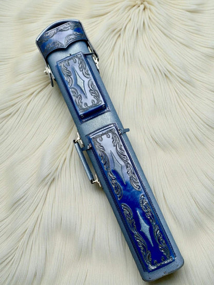 Throne Stingray Leather Cue Case