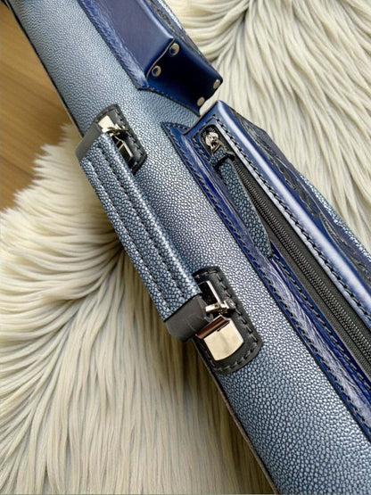 Throne Stingray Leather Cue Case