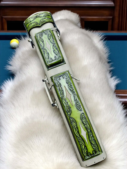 Throne Stingray Leather Cue Case