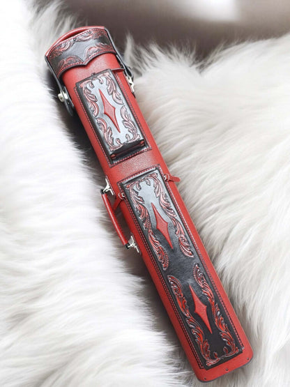 Throne Stingray Leather Cue Case