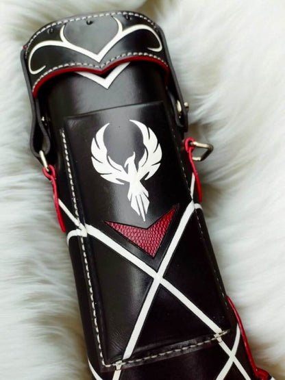 Tribal Leather Cue Case