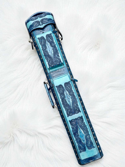 Vicri Crocodile Leather Cue Case