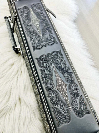 Vicri Stingray Leather Cue Case