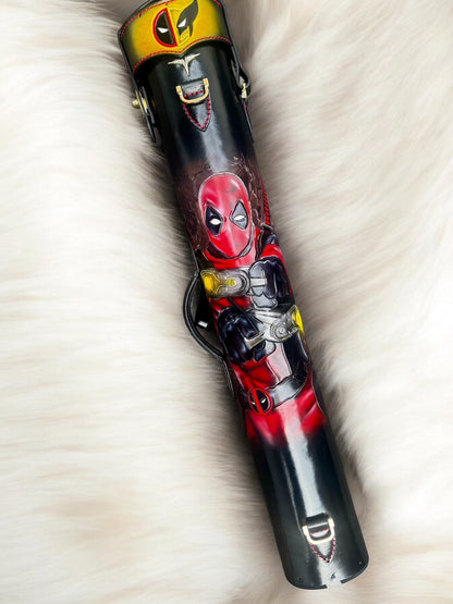 Wolverine Deadpool Custom Cue Case