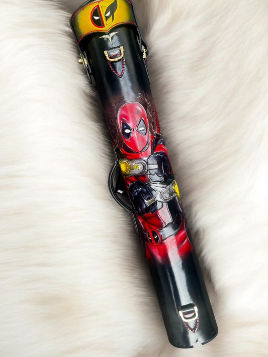 Wolverine Deadpool Custom Cue Case