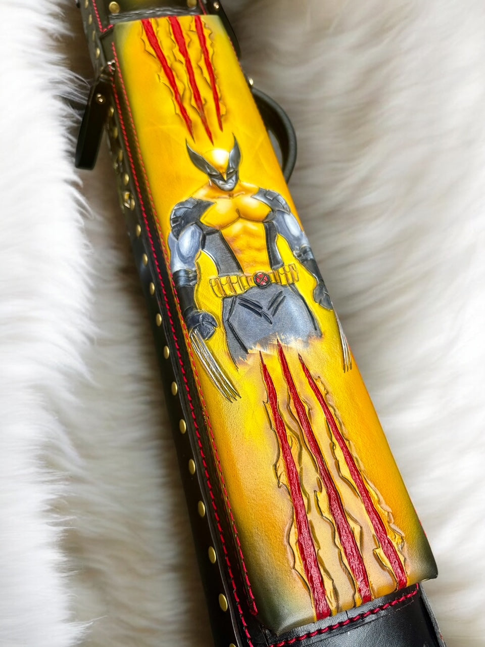 Wolverine Deadpool Custom Cue Case