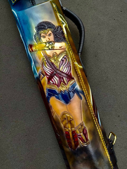 Wonder Woman Custom Cue Case