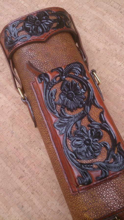 Stingray11 - Volturi Cases - Custom Leather Cue Case