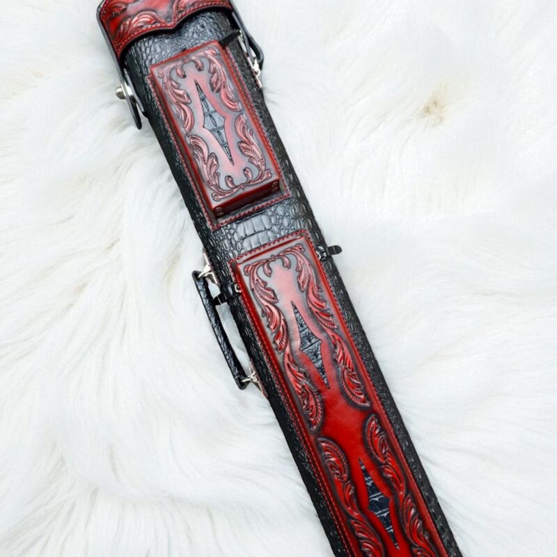 Throne Red/Black croc